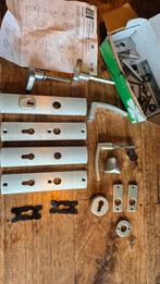 Deurbeslag AXA - kerntrek + Extra's, Ophalen of Verzenden, Gebruikt, Rvs, Klink of Kruk