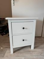 2 Witte Nachtkastjes, Huis en Inrichting, Minder dan 45 cm, Ophalen of Verzenden, Zo goed als nieuw, Minder dan 55 cm