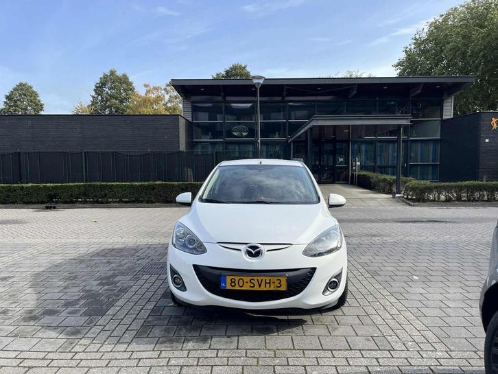 Mazda 2 1.3 Bifuel 62KW 5DRS 2011 Wit, Auto's, Mazda, Particulier, Benzine, A, Hatchback, Handgeschakeld, Origineel Nederlands