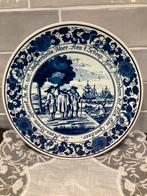 Bord Delfsblauw, Douwe Egberts nr2 (260924), Antiek en Kunst, Ophalen of Verzenden