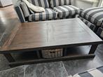 Salontafel met rieten mandjes, Huis en Inrichting, Tafels | Salontafels, Ophalen