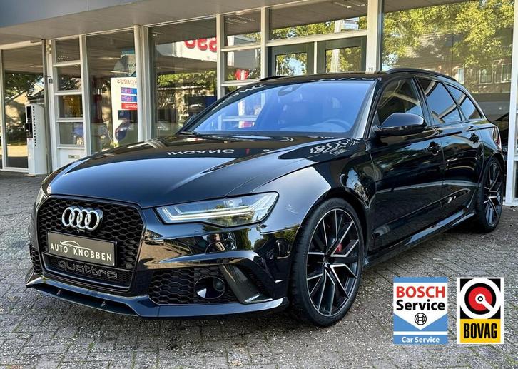 Audi RS 6 Avant 4.0 TFSI RS 6 quattro perfomance Carbon, Mas, Auto's, Audi, Bedrijf, Te koop, RS6, 4x4, ABS, Achteruitrijcamera