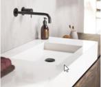 Mooie nieuwe Corian Designerwhite wastafel incl. 2x spoelbak, Ophalen, Nieuw, Wastafel