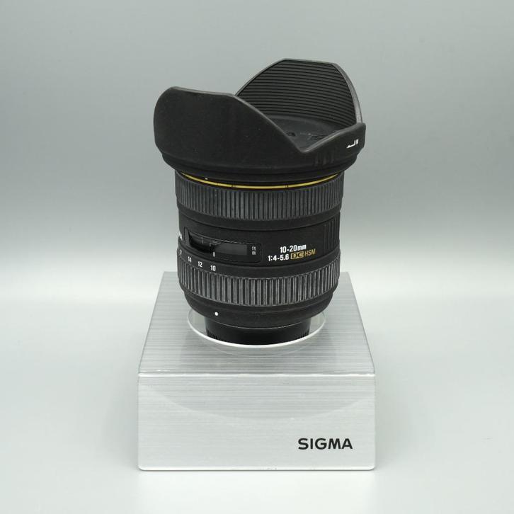 Sigma 10-20mm F4-5.6 EX DC HSM groothoeklens incl zonnekap, Audio, Tv en Foto, Fotografie | Lenzen en Objectieven, Gebruikt, Groothoeklens