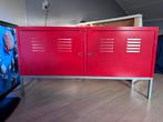 IKEA metalen kast - rood - 120x40x63cm, Huis en Inrichting, Ophalen, Gebruikt, 100 tot 150 cm, Minder dan 100 cm