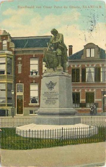 (301-015-027) Zaandam Standbeeld van Czaar Peter de Grote beschikbaar voor biedingen