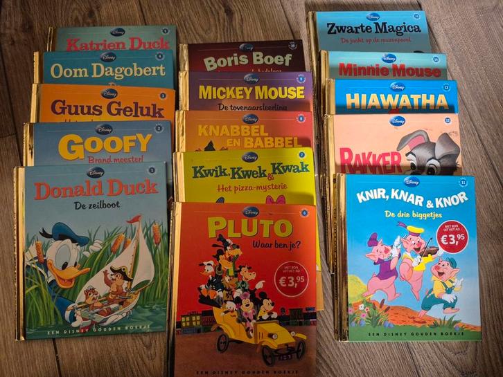 Disney Gouden Boekjes - 15 stuks, Boeken, Kinderboeken | Jeugd | onder 10 jaar, Gelezen, Fictie algemeen, Ophalen of Verzenden