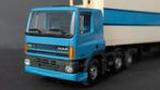 Daf 85 Koel oplegger 1:50 Tekno Pol, Hobby en Vrije tijd, Modelauto's | 1:50, Ophalen of Verzenden, Zo goed als nieuw, Bus of Vrachtwagen