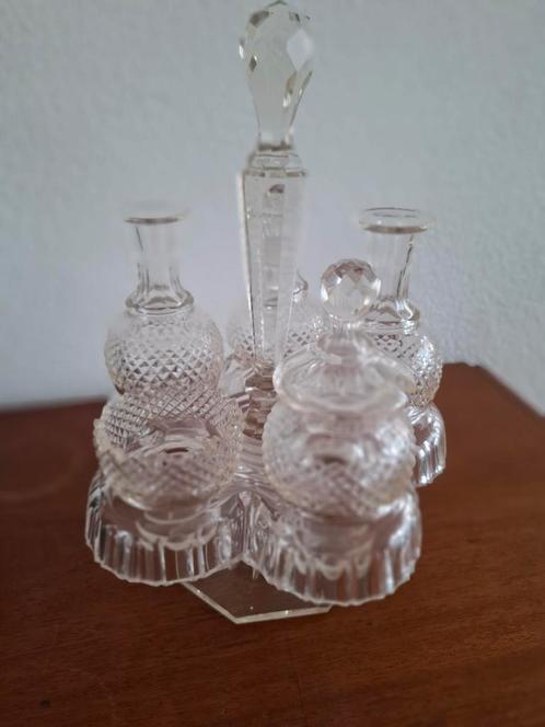 Kristallen Oliestel, Antiek en Kunst, Antiek | Glas en Kristal, Ophalen