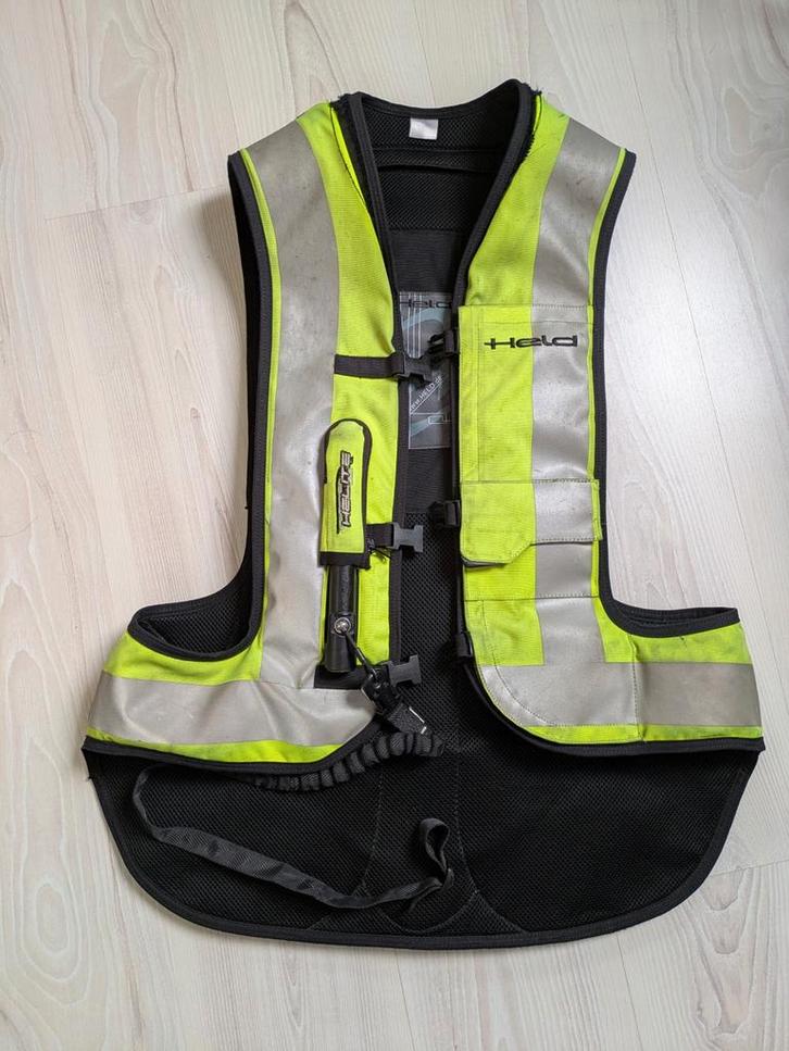 Held Airbagvest / Helite Turtle - Maat L, Motoren, Kleding | Motorkleding, Overige typen, Dames, Heren, Tweedehands, Ophalen of Verzenden