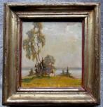 DUITS==Gustav EYER 1887-1946===het verliefde stel, Antiek en Kunst, Kunst | Schilderijen | Klassiek, Ophalen of Verzenden