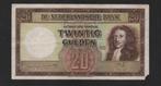 20,00 Gulden Bankbiljet 7 mei 1945 Fraai Biljet, Postzegels en Munten, Bankbiljetten | Nederland, Los biljet, Ophalen of Verzenden