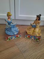 Disney traditions Assepoester en Belle book ends/boekensteun, Ophalen, Assepoester of Belle, Zo goed als nieuw, Beeldje of Figuurtje