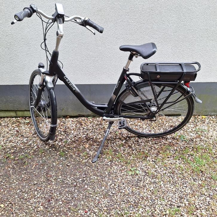Gazelle Orange C7+ Comfort electrische fiets, voorwielmotor, Fietsen en Brommers, Fietsen | Dames | Damesfietsen, Gebruikt, Gazelle