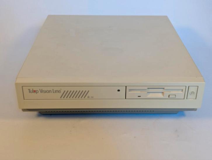 Tulip Vision Line DC 286 – werkend – boekjes & software, Computers en Software, Vintage Computers, Ophalen of Verzenden