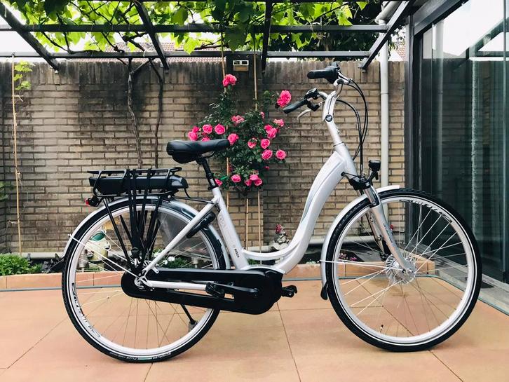 Elektrische Dutchid Tour Bosch Middenmot Active Line Plus, Fietsen en Brommers, Fietsen | Dames | Damesfietsen, Zo goed als nieuw