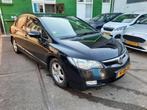 Honda Civic 1.3 Vtec Hybrid 4DR C-tr. 2007 Zwart, 65 €/maand, Zwart, Origineel Nederlands, Centrale vergrendeling