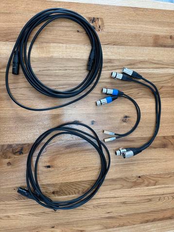 Diverse XLR Kabels - Microfoon, Audio, Licht beschikbaar voor biedingen