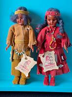 Vintage indianen popjes Cherokees folklore ?, Verzamelen, Poppen, Ophalen of Verzenden, Zo goed als nieuw, Pop
