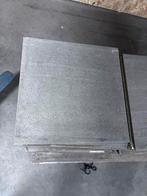 Keramische Tegels - Grijstinten- met isolatielaag, 40 tot 60 cm, Gebruikt, Ophalen of Verzenden, Minder dan 5 m²