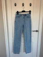 Lichtblauwe rechte denim broek maat 36, Blauw, Ophalen of Verzenden, Zo goed als nieuw, W28 - W29 (confectie 36)