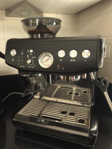 Sage - the Barista Express Impress Black Truffle incl koffie beschikbaar voor biedingen