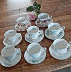 Royal Canterbury kopjes en schotels (6 stuks) en 2 anderen, Ophalen