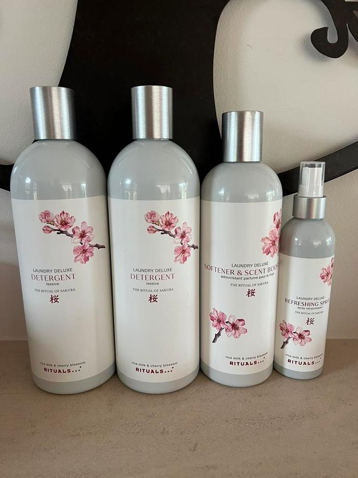 Rituals Sakura wasmiddel, wasverzachter & refreshing spray, Sieraden, Tassen en Uiterlijk, Uiterlijk | Parfum, Nieuw, Ophalen of Verzenden