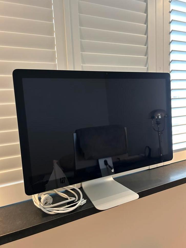 Apple thunderbolt 27inch Display, Computers en Software, Apple Desktops, Gebruikt, Overige modellen, Onbekend, Ophalen
