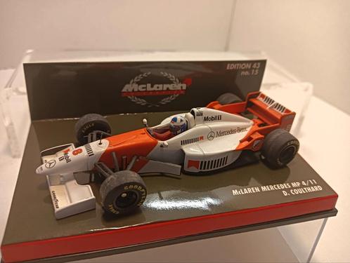 F1 McLaren mp4/11 d.coulthard Minichamps 1,43, Hobby en Vrije tijd, Modelauto's | 1:43, Zo goed als nieuw, Auto, Overige merken