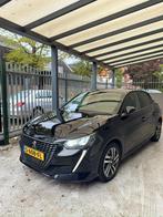 Peugeot 208 1.2 Puretech 101pk Eat8 2022 Zwart, Auto's, 101 pk, Leder en Stof, Zwart, Origineel Nederlands