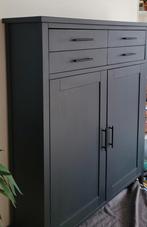 Wandkast Opbergkast, Huis en Inrichting, Ophalen, Gebruikt, 100 tot 150 cm, Kersenhout