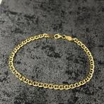 14 karaat gouden armband prachtig schakel, Ophalen of Verzenden