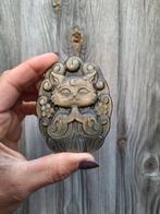 Carving vos / kat goud obsidiaan, Verzenden