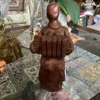 Hans Wagner … Vrouw met accordion // hoog 15 cm, Ophalen of Verzenden