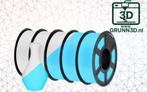 Nieuwe JAYO PLA Glow in the Dark 3D Filament WIT/ BLAUW, Ophalen of Verzenden, Nieuw