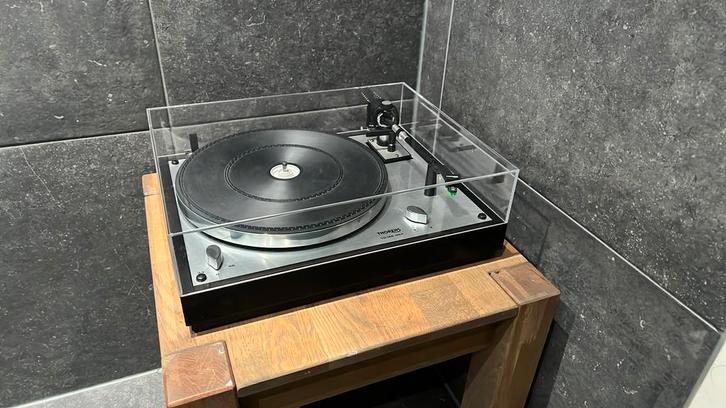 Thorens TD166 mk2 - Nieuw element & kap!, Audio, Tv en Foto, Platenspelers, Zo goed als nieuw, Platenspeler, Thorens, Ophalen
