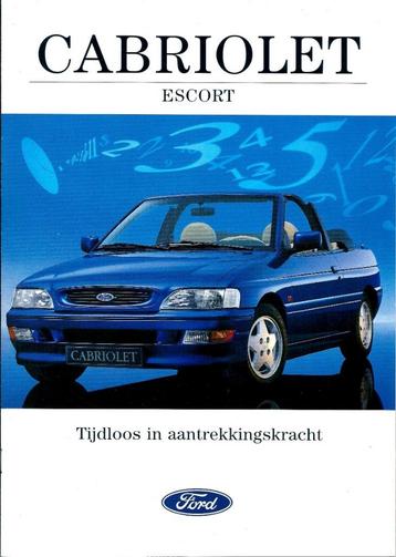 Folder Ford Escort Cabriolet 1993 beschikbaar voor biedingen