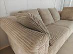 Rofra wonen sacramento bank 105 diep rib stof taupe, Huis en Inrichting, Banken | Bankstellen, Ophalen, 250 tot 300 cm, 100 tot 125 cm