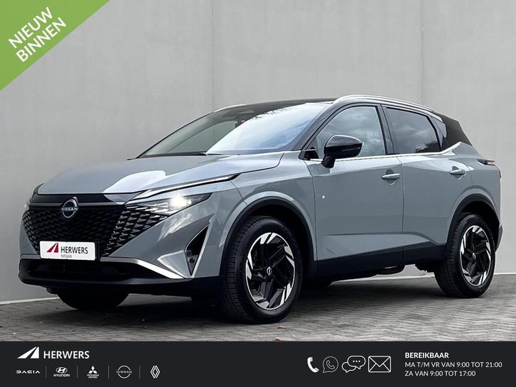Nissan Qashqai 1.3 MHEV Xtronic N-Connecta / Fabrieksgaranti, Auto's, Nissan, Bedrijf, Te koop, Qashqai, 360° camera, ABS, Adaptive Cruise Control
