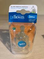 Speen dr Brown brede hals 3m+, Ophalen of Verzenden, Nieuw, Overige typen