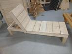 ligbed steigerhout opruiming showroom, Ophalen, Gebruikt, Hout