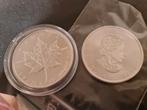 GEZOCHT! maple leaf zilvere munten diverse jaren, Postzegels en Munten, Munten | Europa | Euromunten, Ophalen of Verzenden, Overige landen