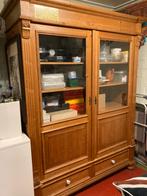 Vitrinekast grenen, Huis en Inrichting, Ophalen, 200 cm of meer, Glas, 150 tot 200 cm