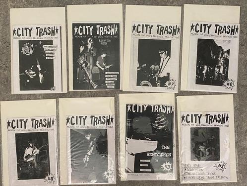 CITY TRASH garage punk beat magazine collectie, Boeken, Tijdschriften en Kranten, Gelezen, Muziek, Film of Tv, Ophalen of Verzenden