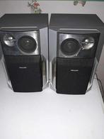 Philips 3 way bas reflex luidsprekers, Ophalen of Verzenden, Gebruikt, Front, Rear of Stereo speakers, Philips