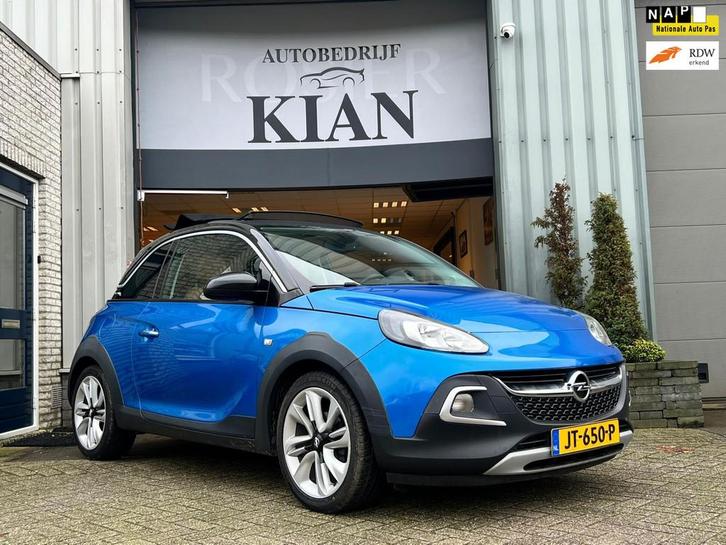 Opel ADAM 1.0 Turbo Rocks cabriolet, Auto's, Opel, Bedrijf, Te koop, ADAM, ABS, Airbags, Airconditioning, Bluetooth, Boordcomputer
