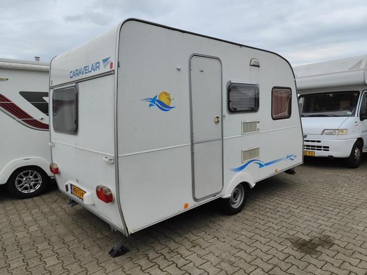 Caravelair Antarés 390 zithoek en vastbed., Caravans en Kamperen, Caravans, Bedrijf, tot en met 4, 500 - 750 kg, Treinzit, Caravelair