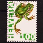 kikker Zwitserland 1995 stempel gebruikt, Dier of Natuur, Verzenden, Gestempeld