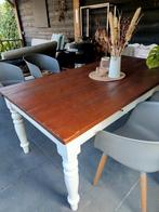 Eiken eettafel, Huis en Inrichting, Tafels | Eettafels, Ophalen, Gebruikt, Eikenhout, 50 tot 100 cm